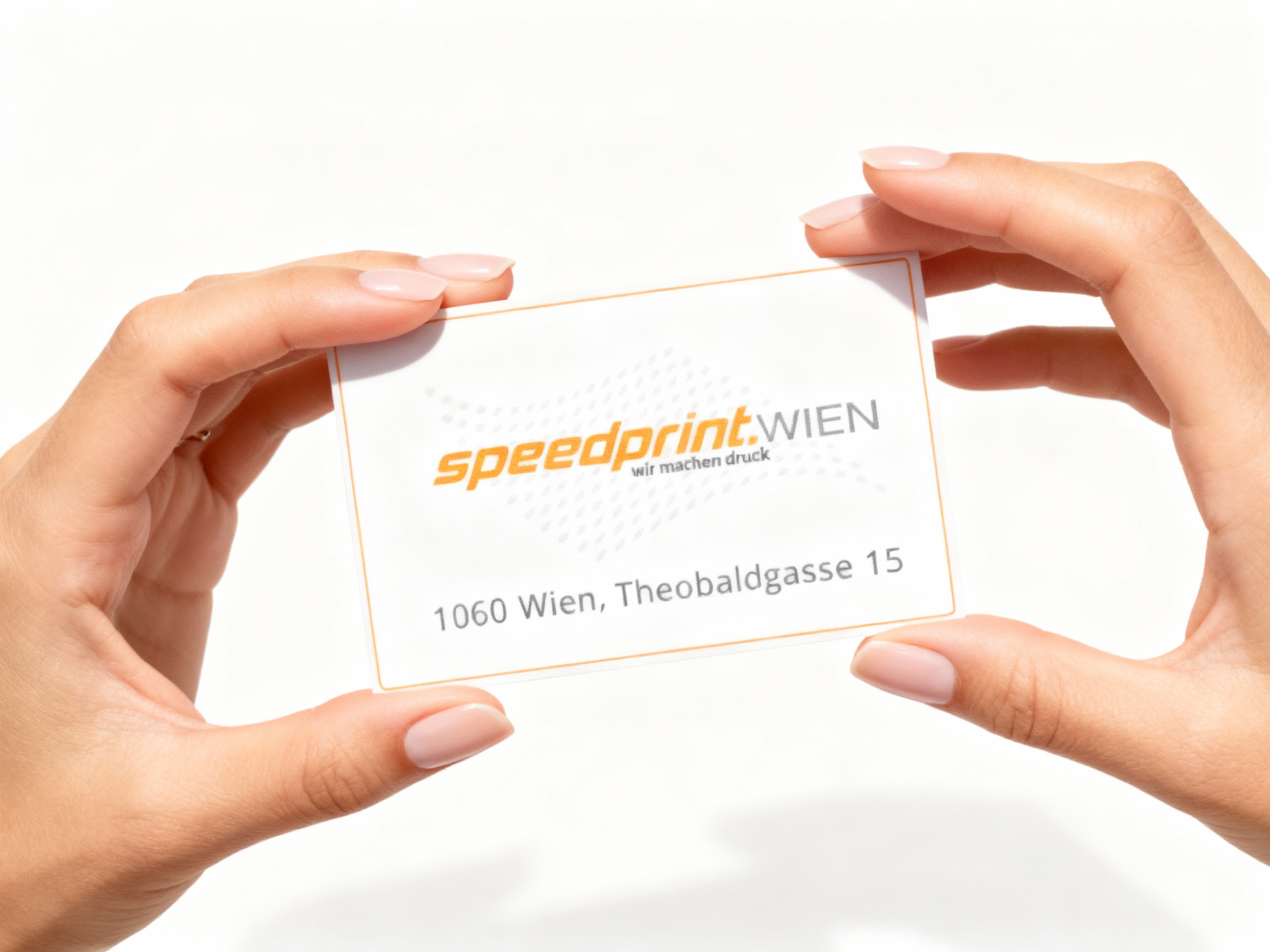 Speedprint Wien Express Visitenkarten