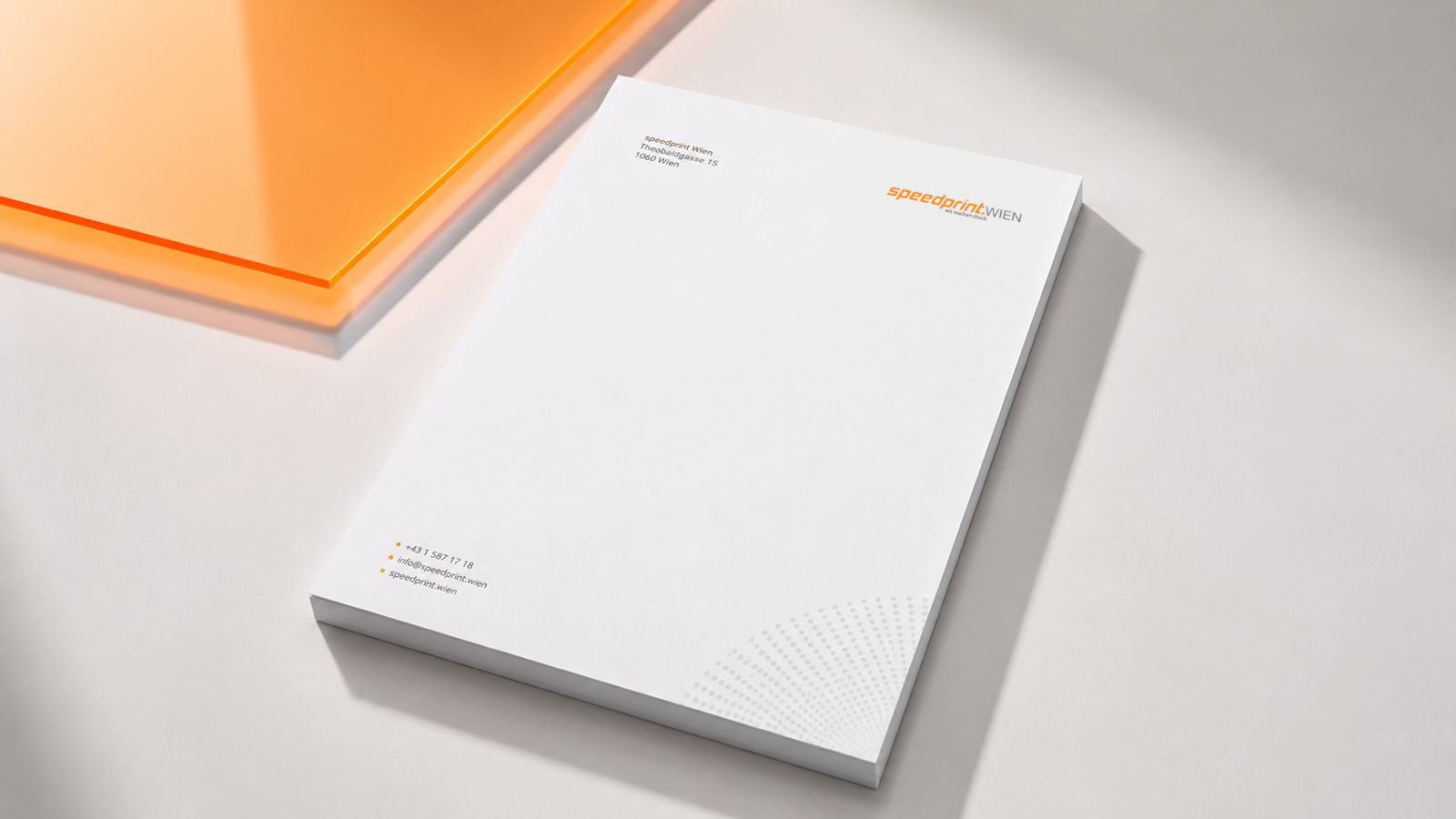 Speedprint Vienna Express stationery web